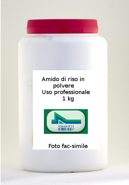 Amido di Riso in Polvere Puro - 1 Kg