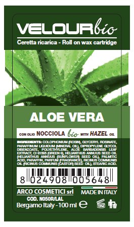 Cera a rullo-Ceretta Roll On all'Aloe - Bio Velour -100ml