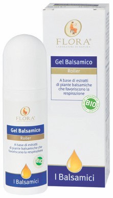 Gel Balsamico Roller con oli essenziali puri - 50ml - Flora