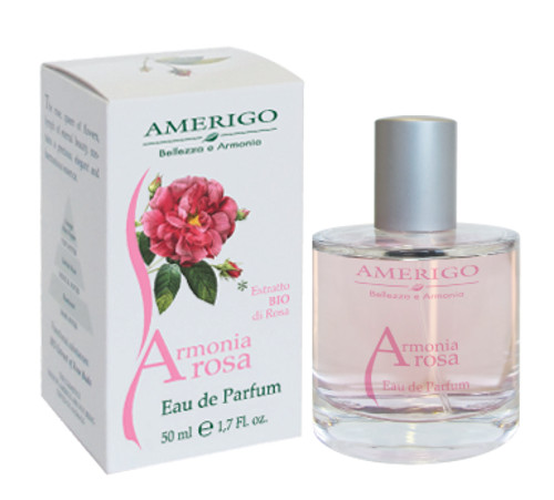 Profumo Eau de Parfum Armonia Rosa con estratto Bio - 50ml