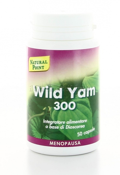 Wild Yam 300 - Menopausa Integratore Dioscorea - Natural Point