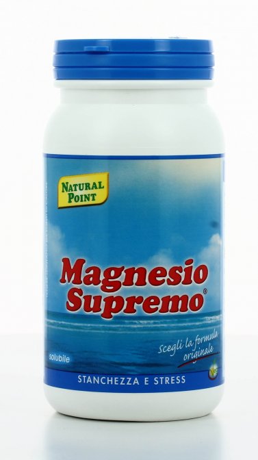 Magnesio Supremo Solubile Stanchezza e stress 150g Natural Point