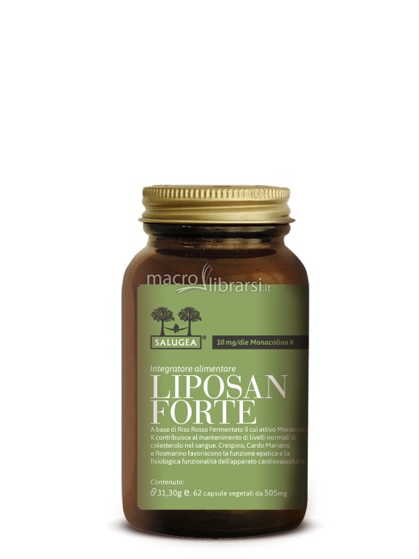 Liposan Forte 100% Naturale - Colesterolo - 62 caps Salugea