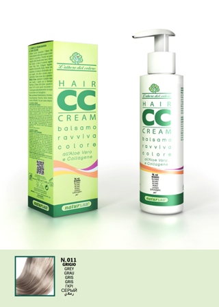 Hair CC Cream Balsamo Ravviva Colore Grigio 100ml