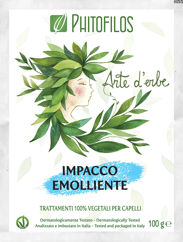 Impacco emolliente e lucidante Arte d'Erbe Phitofilos 100g