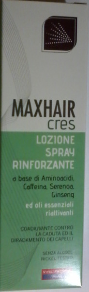 Lozione Rinforzante Capelli al Ginseng - Spray - Max Hair -100ml - Clicca l'immagine per chiudere