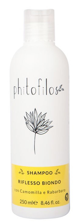 Shampoo Camomilla e Rabarbaro Riflesso Biondo Phitofilos 250ml