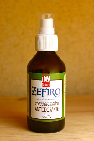Acqua aromatica per uomo - Zefiro - Antiodorante - 100ml