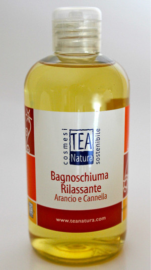 Bagnoschiuma rilassante - Arancio e Cannella - 250 ml