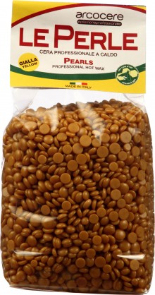 Cera a caldo Gialla in perle - Velour - 1 Kg