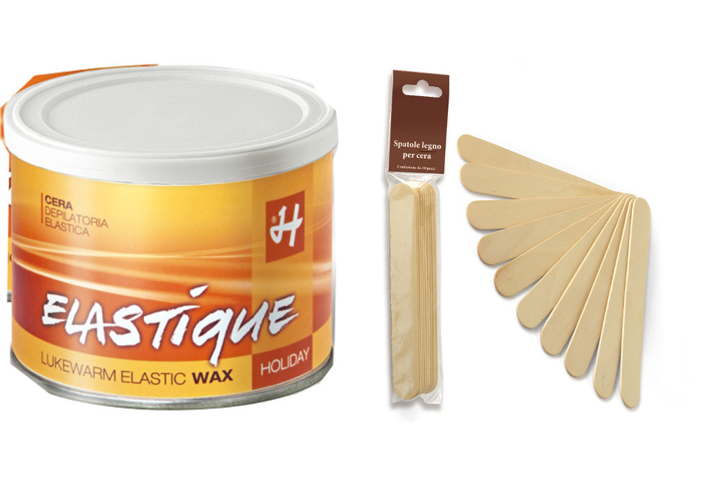 Ceretta Brasiliana + 10 Spatole - Kit depilazione bikini - 400ml