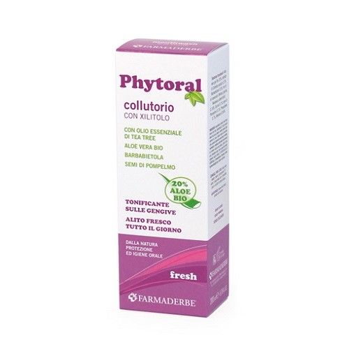 Colluttorio Fresh - Phytoral - Aloe Vera e Tea tree - 200 ml