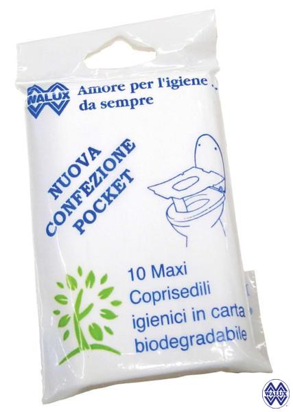 Copriwater Maxi Coprisedile in carta Biodegradabile - 10pz