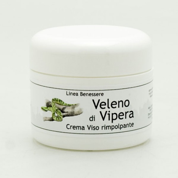 Crema al Veleno di Vipera - Antirughe rimpolpante - 50ml - Clicca l'immagine per chiudere