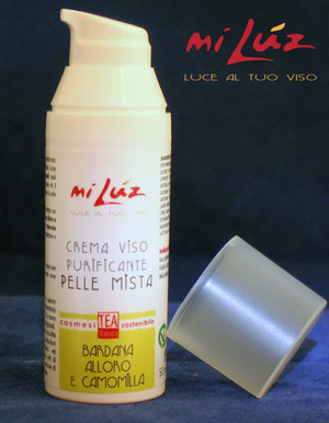 Crema Viso Purificante pelle mista - Mi Luz - 50ml