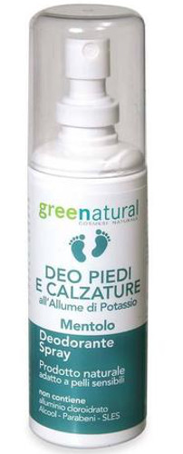 Deodorante Piedi e Calzature Allume di Potassio - NoGas - 100ml