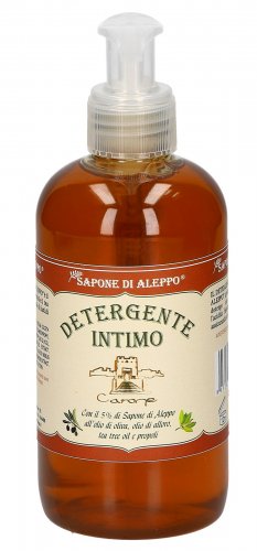 Detergente Intimo Sapone di Aleppo al 5% - 500ml - Clicca l'immagine per chiudere