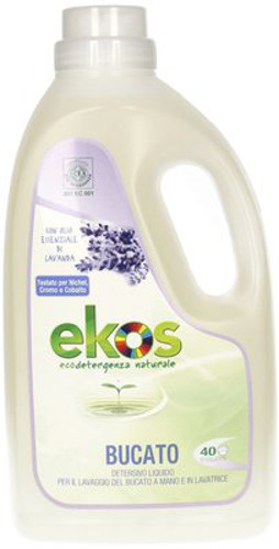 Detersivo Ecologico Bucato a Mano Lavatrice Lavanda - 2 LT Ekos