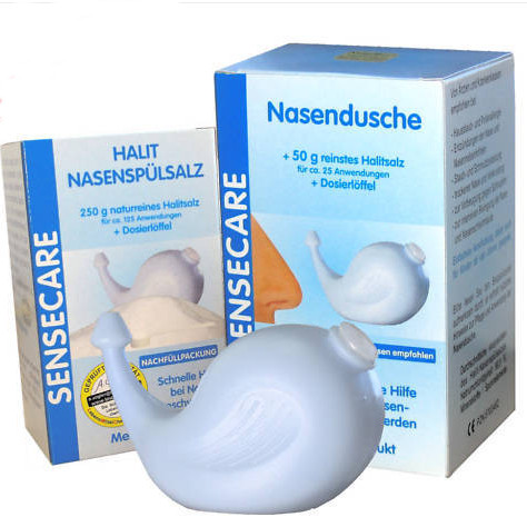 Doccia nasale con sale Himalaya 50g - Neti Lota - Clicca l'immagine per chiudere