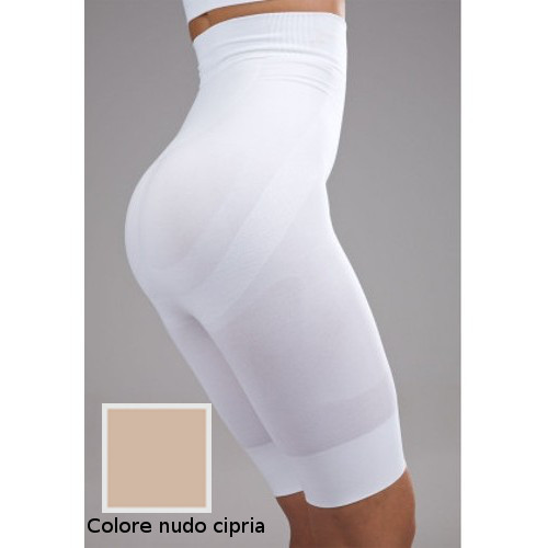 Guaina Pantaloncini Push Up vita alta - Bambu - Nudo - S