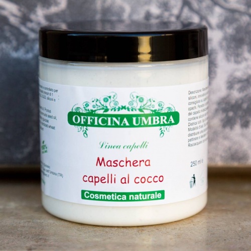 Maschera capelli al Cocco - Impacco ristrutturante - 250ml