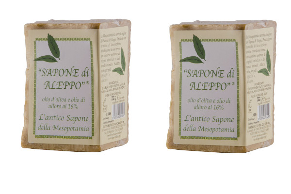 Sapone di Aleppo Olio di Alloro 16% Ammar - Offerta n.2 x 200 g - Clicca l'immagine per chiudere