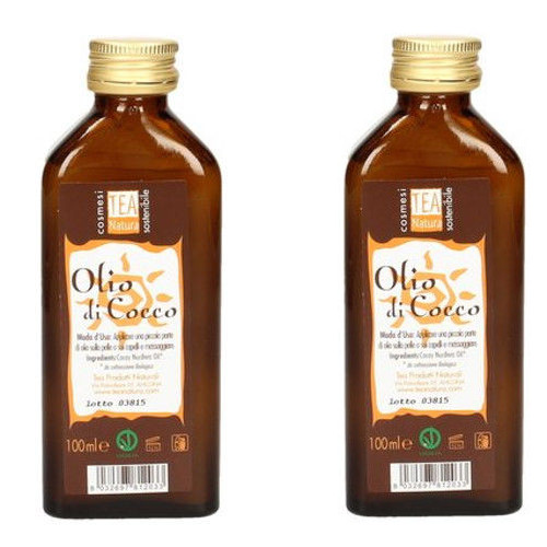 Olio di Cocco Puro Bio - Superabbronzante - Offerta 2x100ml