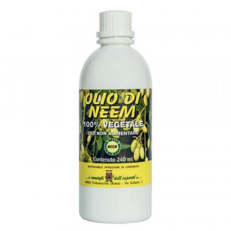 Olio di Neem Puro estratto a freddo - 240ml