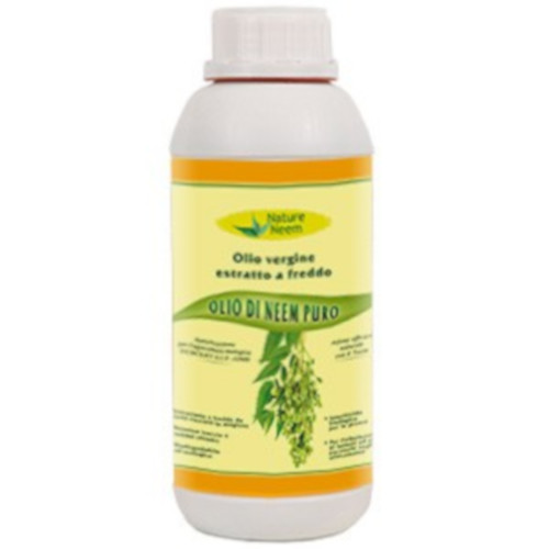 Olio di Neem Biologico Estratto a freddo - 1 Litro Nature Neem