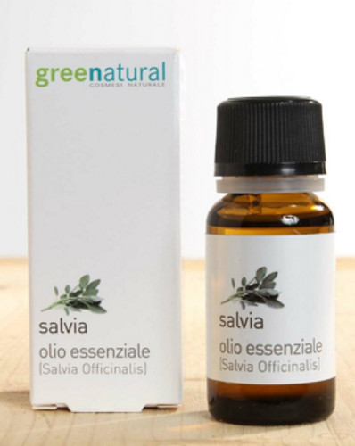 Olio Essenziale di Salvia Officinalis - Puro - 10 ml