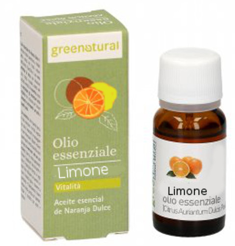 Olio Essenziale di Limone puro - 10 ml Greenatural - Clicca l'immagine per chiudere