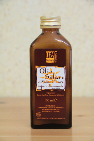 Olio al Cocco e Monoi Tiaré - Superabbronzante - Bio - 100ml Tea