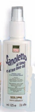 Sanoletto - Igienizzante Tessuti - Spray Antiacari - 125 ml