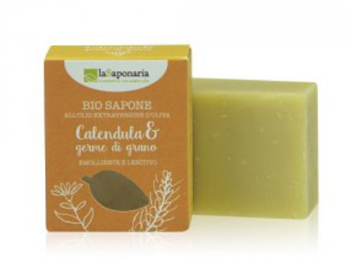 Sapone Calendula e Germe di Grano -Emolliente/Lenitivo -100gr