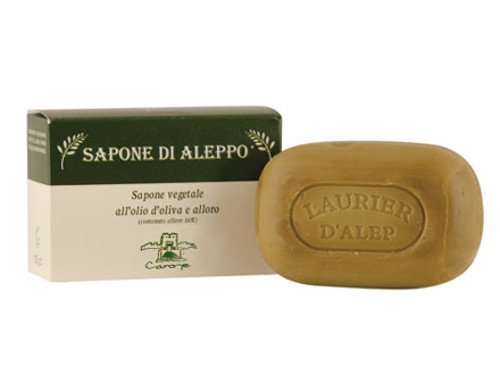 Sapone di Aleppo - Olio di Alloro 16% - saponetta 125 g