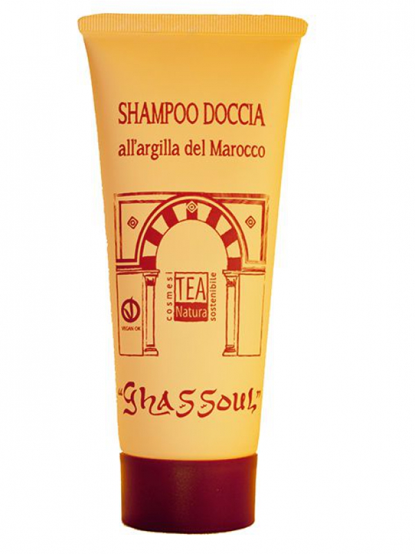 Shampoo Doccia Ghassoul / Rhassoul - Argilla saponifera - 200 ml - Clicca l'immagine per chiudere