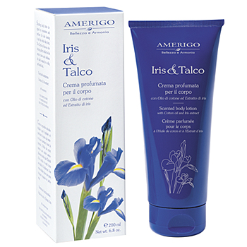 Crema Corpo Iris e Talco - Amerigo - 200ml