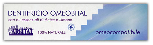 Dentifricio Omeobital - Omeopatico - Anice e Limone - 75 ml
