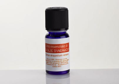 Olio Essenziale Puro - Petit grain - Citrus Amara (foglie)- 10ml - Clicca l'immagine per chiudere