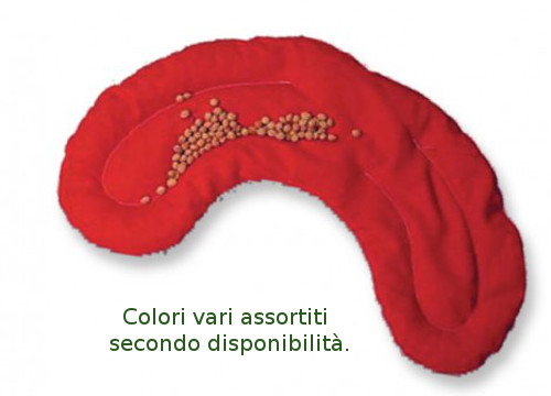 Cuscino a scialle con noccioli di ciliegia per spalle e collo - Clicca l'immagine per chiudere