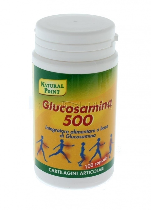 Glucosamina 500 Integratore alimentare 100 caps - Natural Point