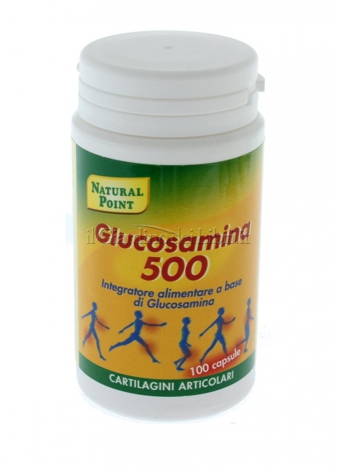 Glucosamina 500 Integratore alimentare 100 caps - Natural Point - Clicca l'immagine per chiudere