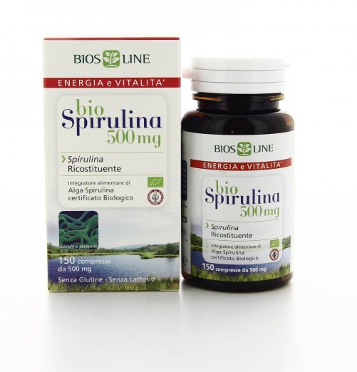 Bio-Spirulina 500 mg Il “Cibo degli Dei” Bios Line