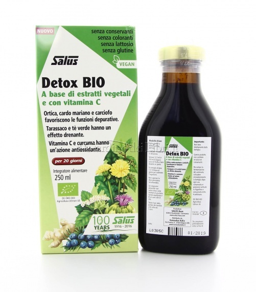 Detox Bio - Disintossicante Naturale - 250ml Salus Haus