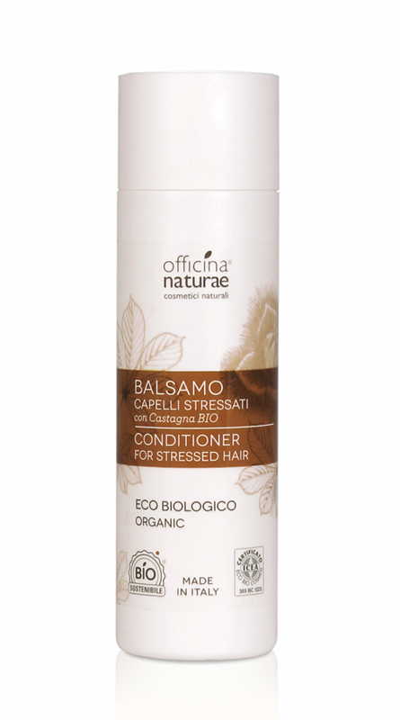 Balsamo bio capelli stressati con Castagna biologica - 200ml