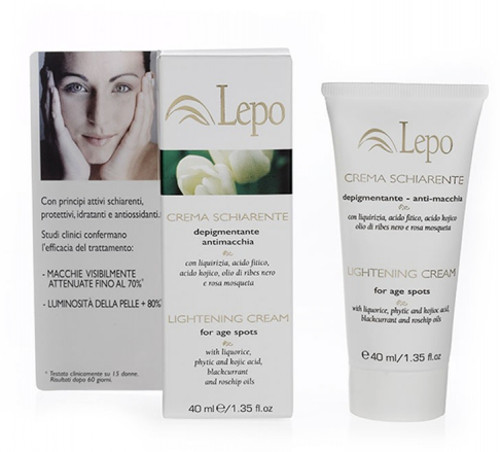 Crema Schiarente Anti macchia alla Liquirizia, Acido Kojico 40ml