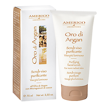 Scrub Viso Purificante all'Olio di Argan - Amerigo - 75 ml - Clicca l'immagine per chiudere